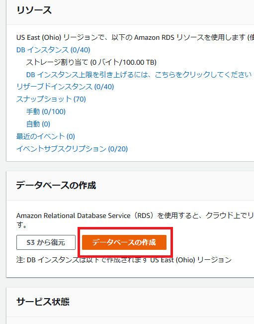 Aws Rdsサーバーを立ててwordrpessを構築してみる